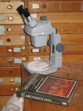 Photo d'un microscope
