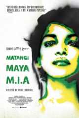 L'affiche du film Matangi/Maya/M.I.A