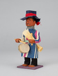 Figurine de musicien de Hautes terres de Madagascar. Collection Louis Molet